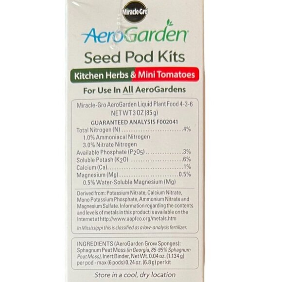 Miracle Gro AeroGarden Soil-Free Indoor Garden Kitchen Herbs & Mini Tomatoes Red - Picture 10 of 12